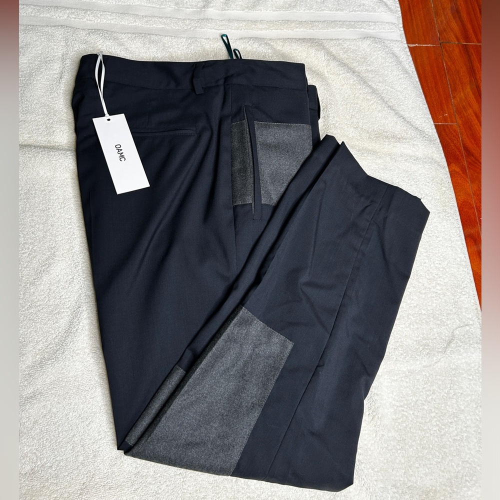 OAMC - Colorblock Pants - EU Size 50, US Size 34Wx 32L